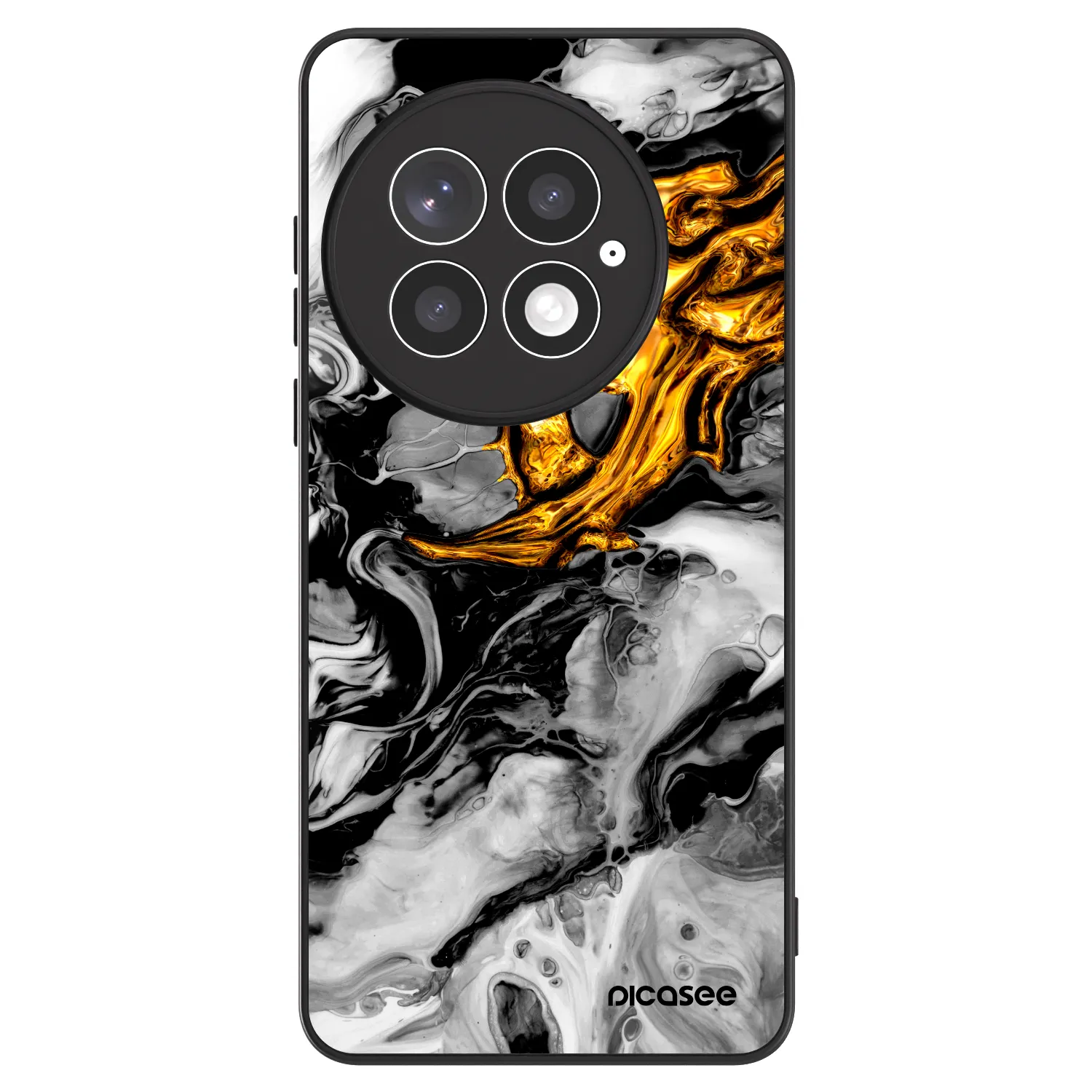 Picasee ULTIMATE CASE za OnePlus 13 5G - Black Gold 2