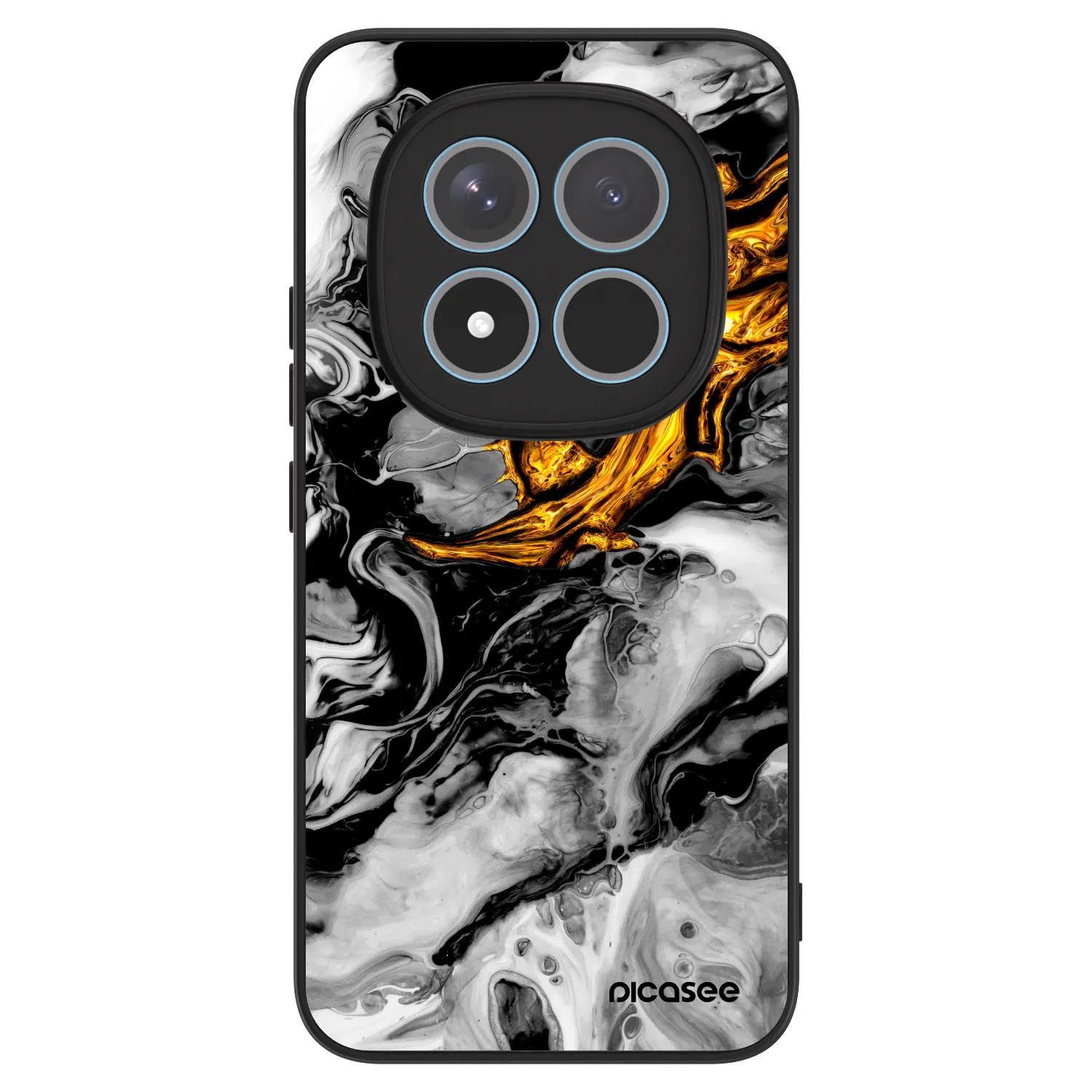 Picasee ULTIMATE CASE za Xiaomi Redmi Note 15 Pro+ - Black Gold 2