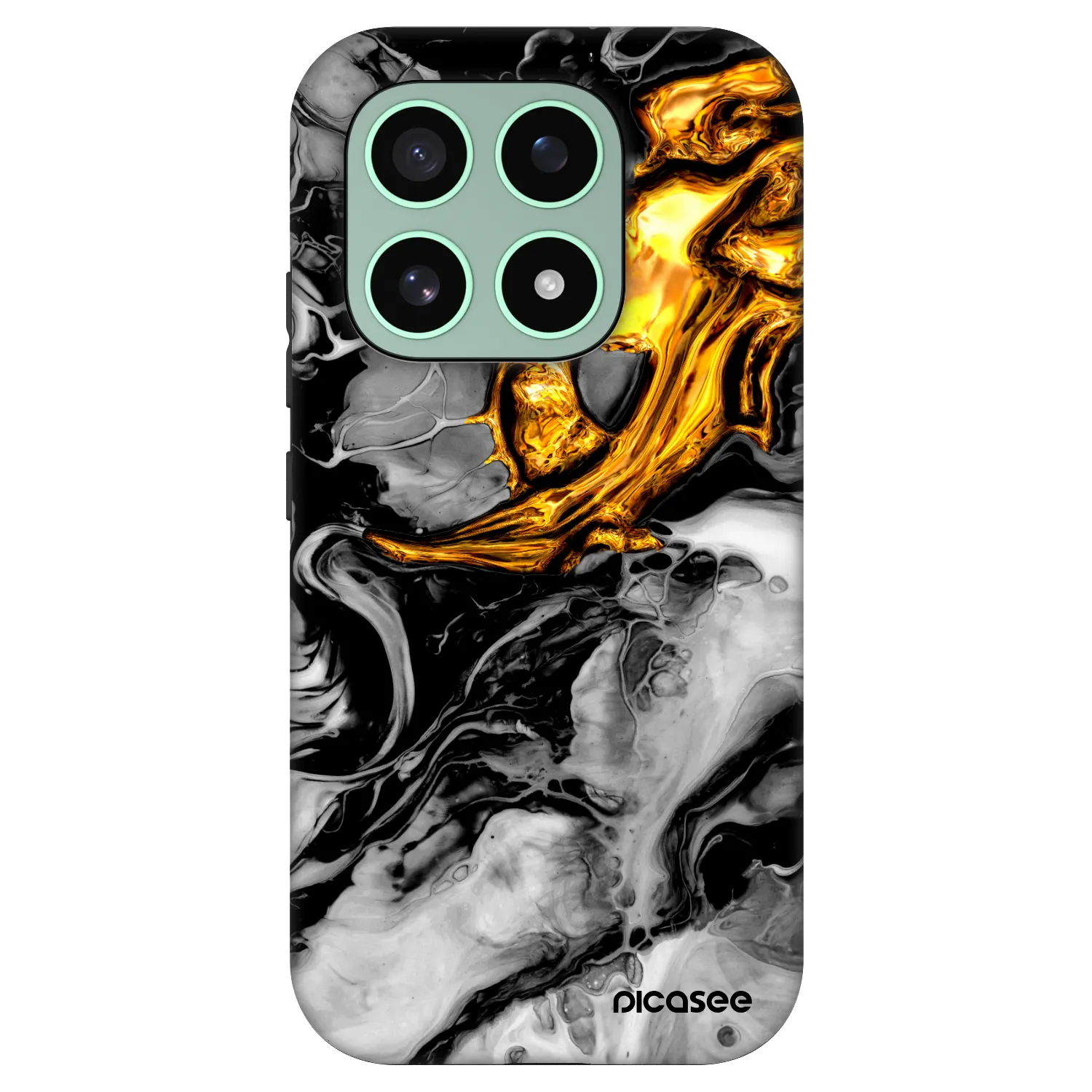 Picasee Fashion Case za Xiaomi 17 - Black Gold 2
