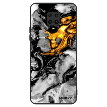 Ovitek za Xiaomi Redmi Note 9S - Black Gold 2
