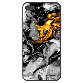 Ovitek za Apple iPhone 8 Plus - Black Gold 2
