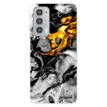Ovitek za Motorola Edge 20 - Black Gold 2