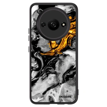 Ovitek za Xiaomi Redmi A3 - Black Gold 2