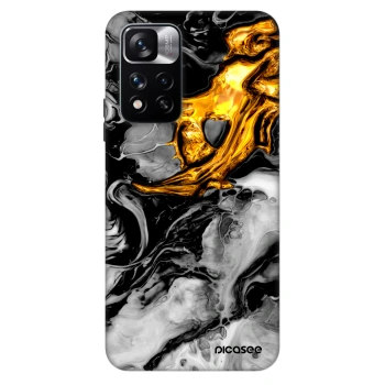Ovitek za Xiaomi Redmi Note 11 Pro 5G - Black Gold 2