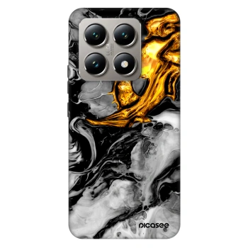 Ovitek za Xiaomi 14T - Black Gold 2