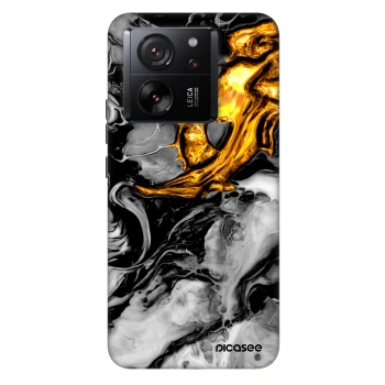 Ovitek za Xiaomi 13T Pro - Black Gold 2