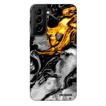 Ovitek za Samsung Galaxy S21 FE 5G - Black Gold 2