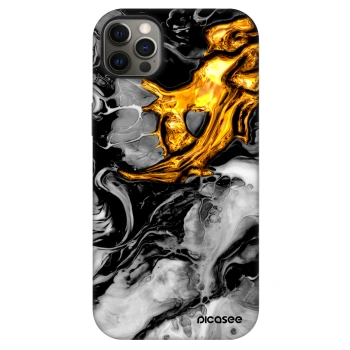 Ovitek za Apple iPhone 12 Pro Max - Black Gold 2