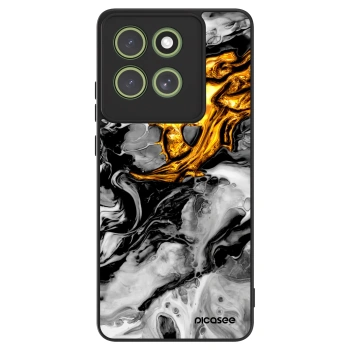 Ovitek za Motorola Moto G86 Power 5G - Black Gold 2
