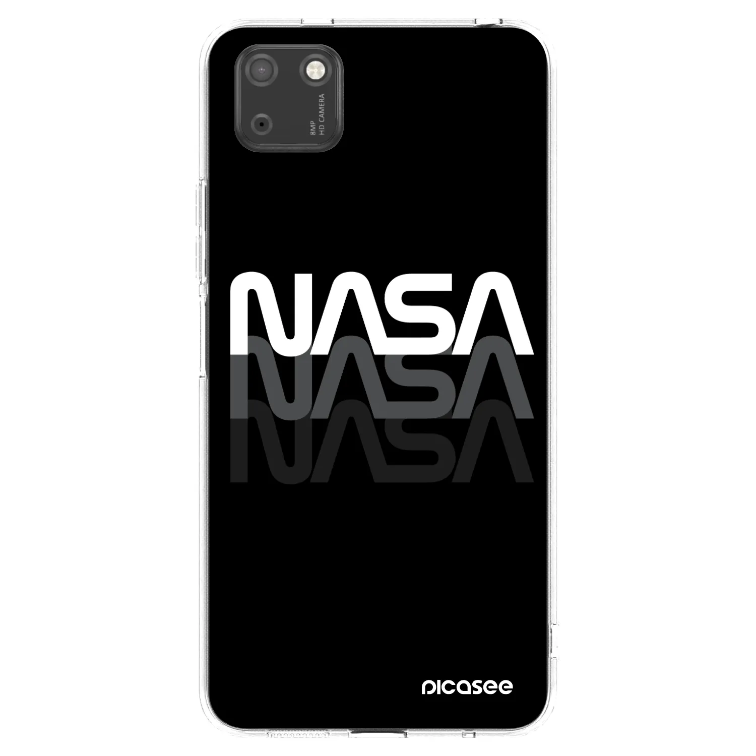 Picasee silikonski prozorni ovitek za Huawei Y5P - NASA Triple