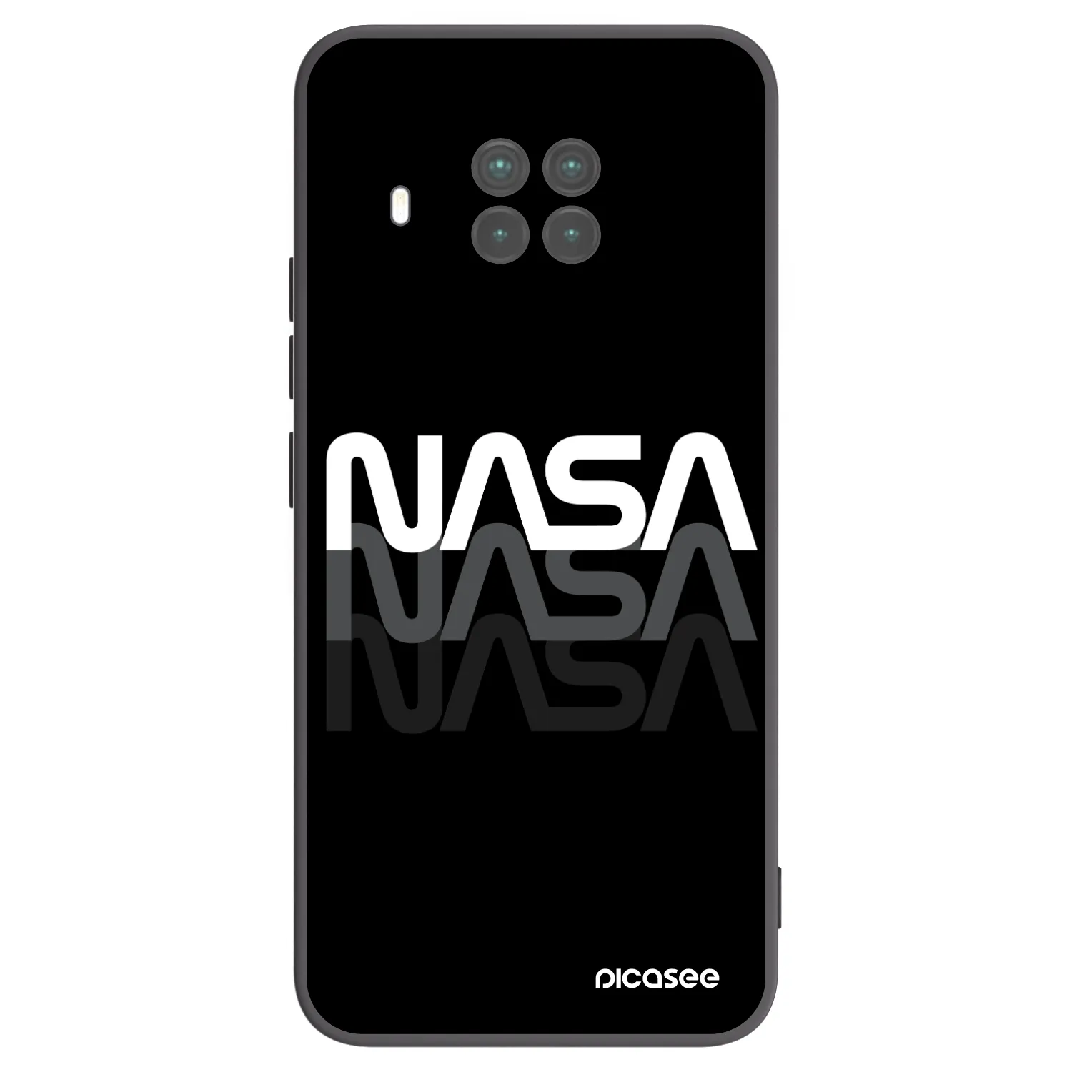 Picasee silikonski črni ovitek za Xiaomi Mi 10T Lite - NASA Triple