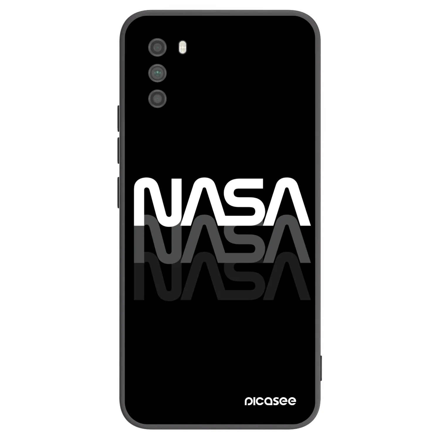 Picasee silikonski črni ovitek za Xiaomi Poco M3 - NASA Triple