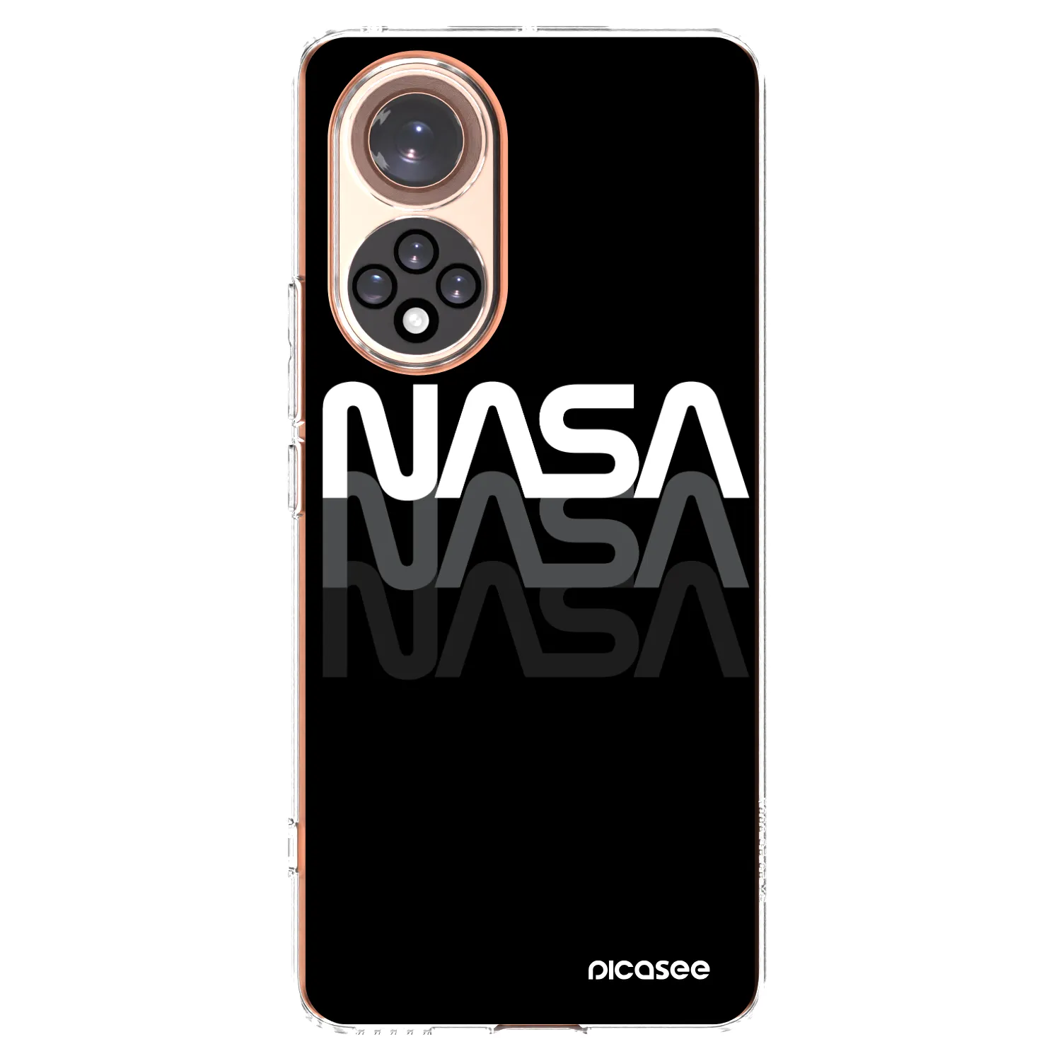 Picasee silikonski prozorni ovitek za Huawei Nova 9 - NASA Triple