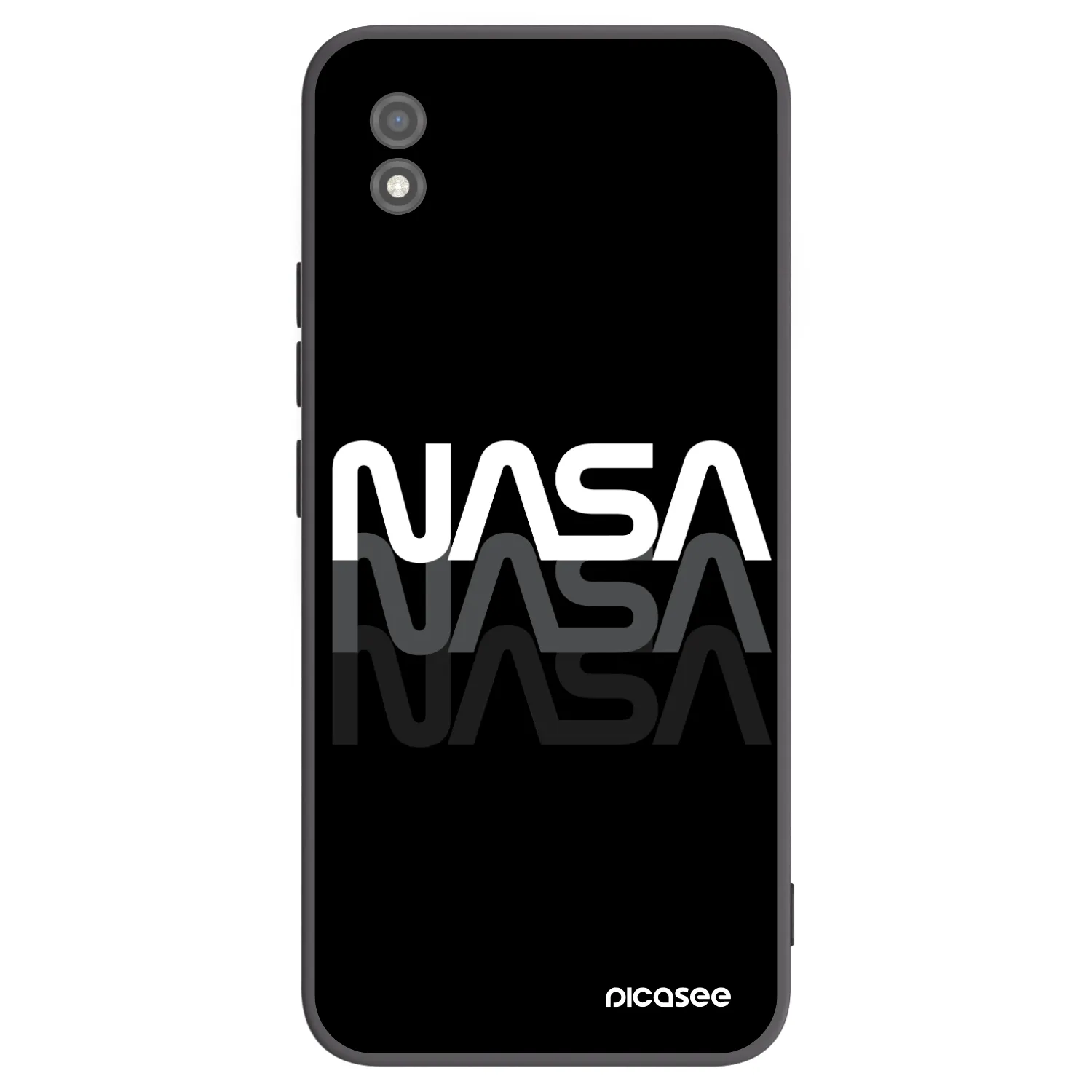 Picasee silikonski črni ovitek za Realme C11 (2021) - NASA Triple