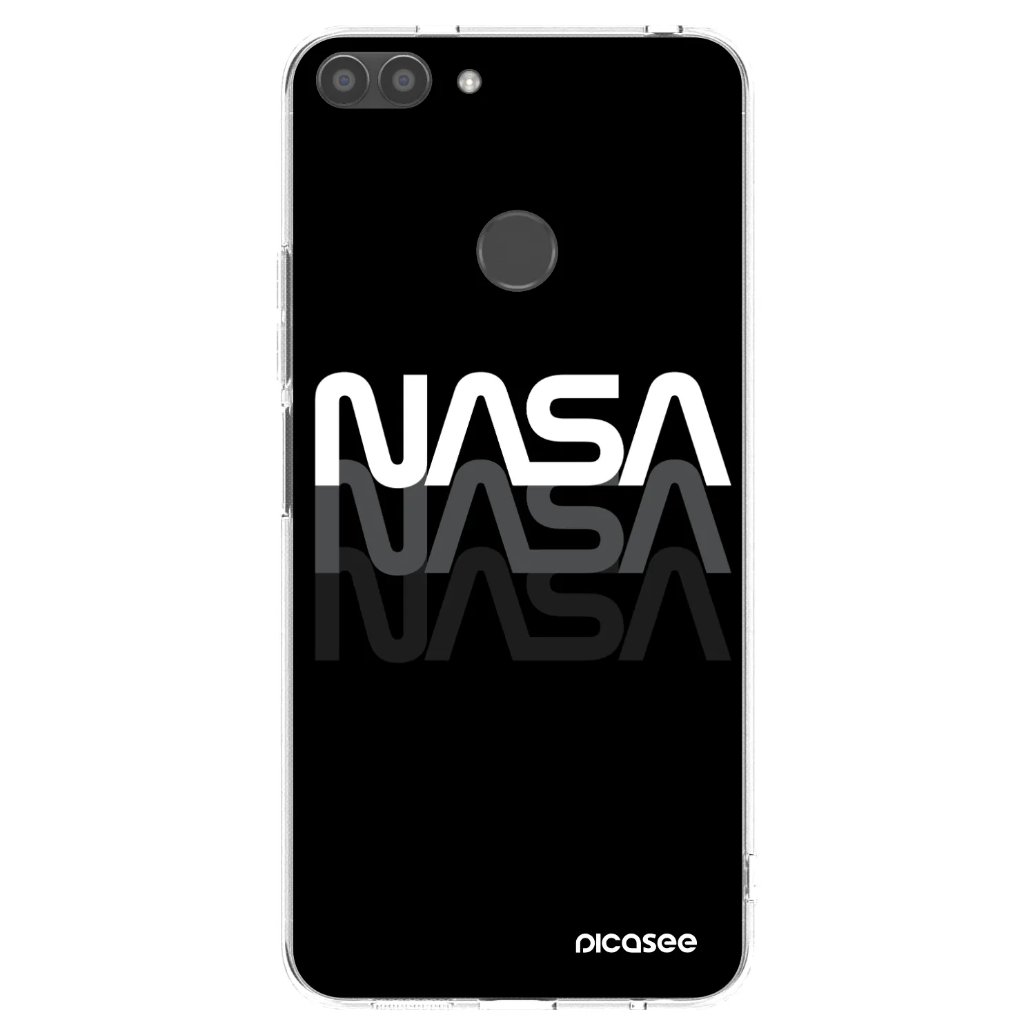 Picasee silikonski prozorni ovitek za Huawei P Smart - NASA Triple