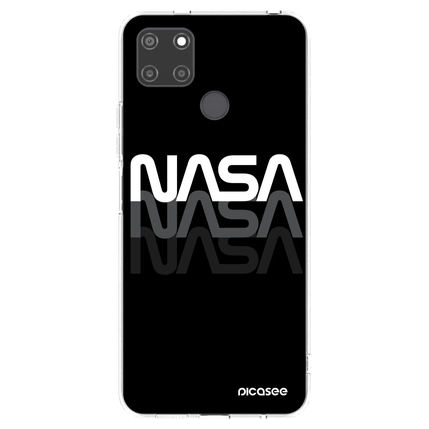 Picasee silikonski prozorni ovitek za Realme C21Y - NASA Triple