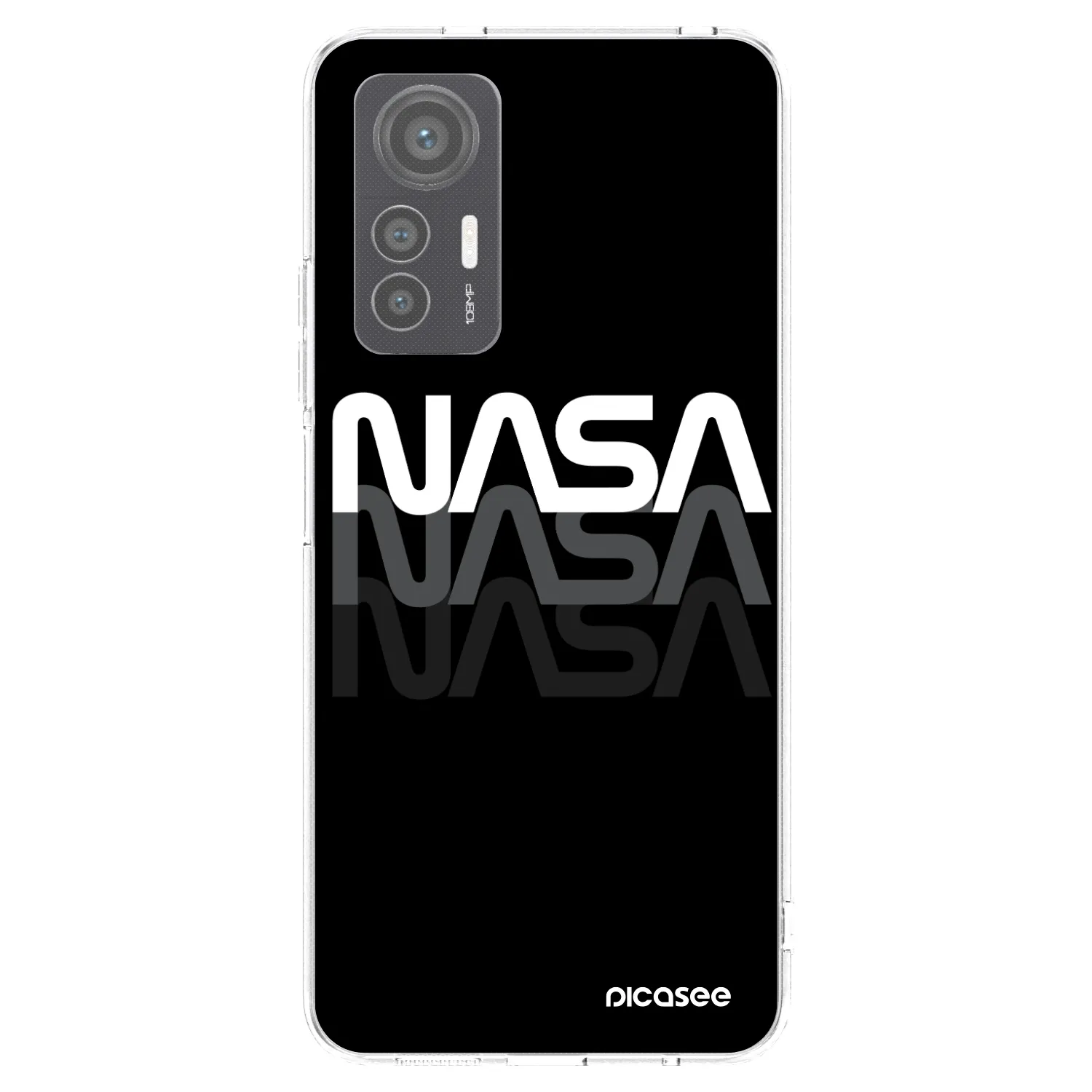 Picasee silikonski prozorni ovitek za Xiaomi 12 Lite - NASA Triple