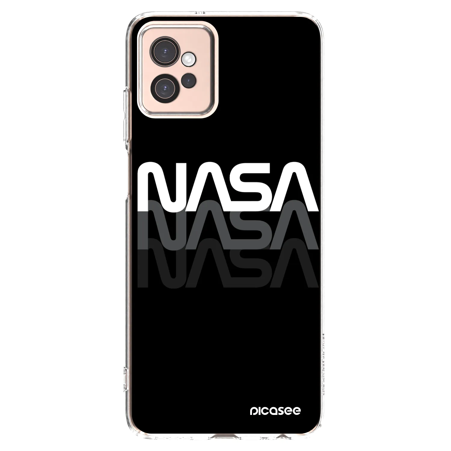 Picasee silikonski prozorni ovitek za Motorola Moto G32 - NASA Triple