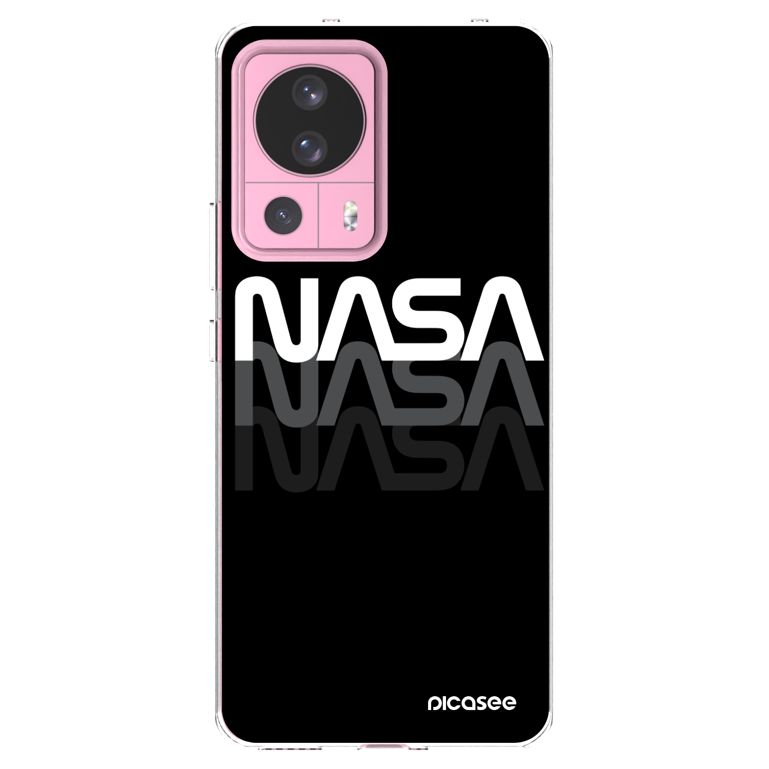 Picasee silikonski prozorni ovitek za Xiaomi 13 Lite - NASA Triple