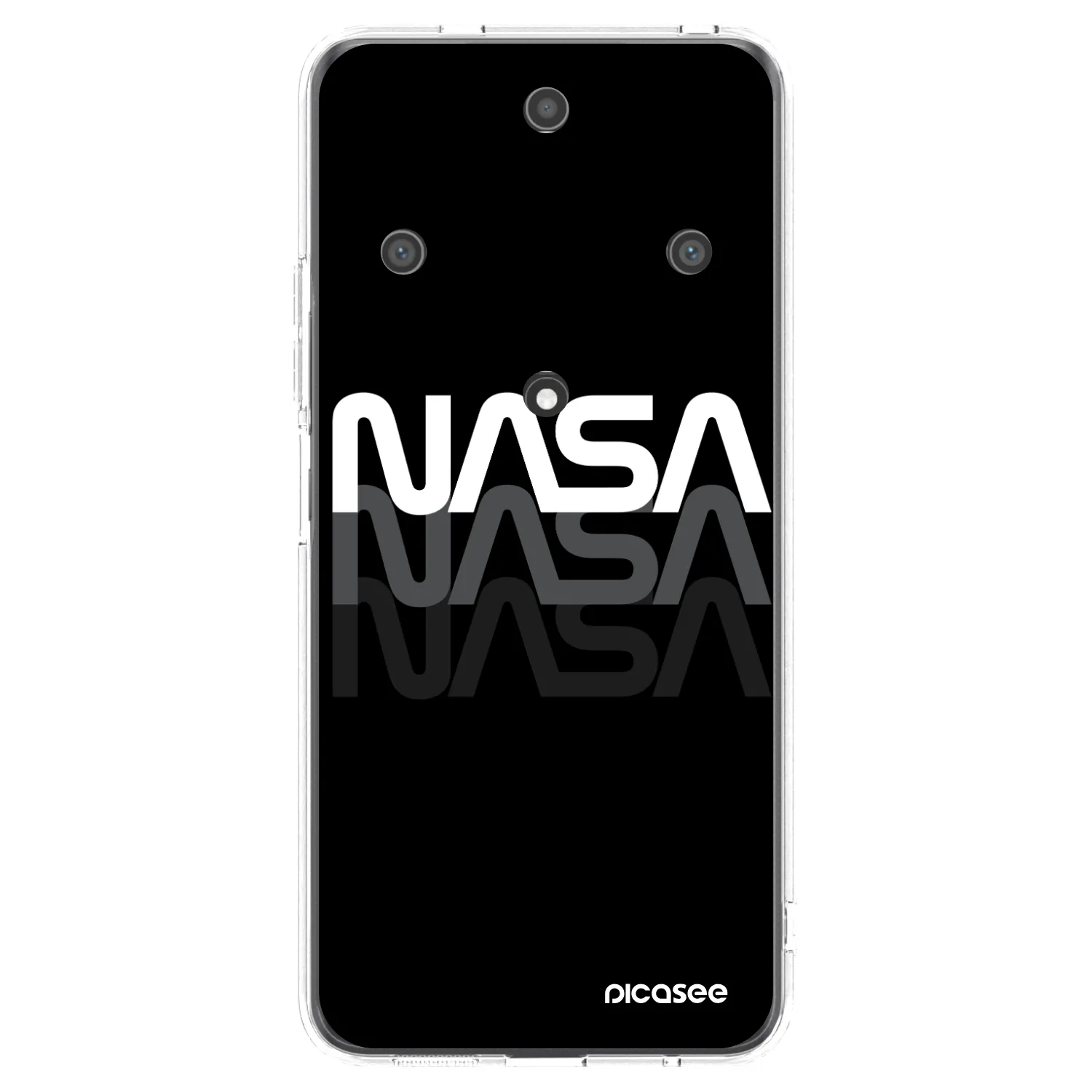 Picasee silikonski prozorni ovitek za Honor Magic5 Lite 5G - NASA Triple
