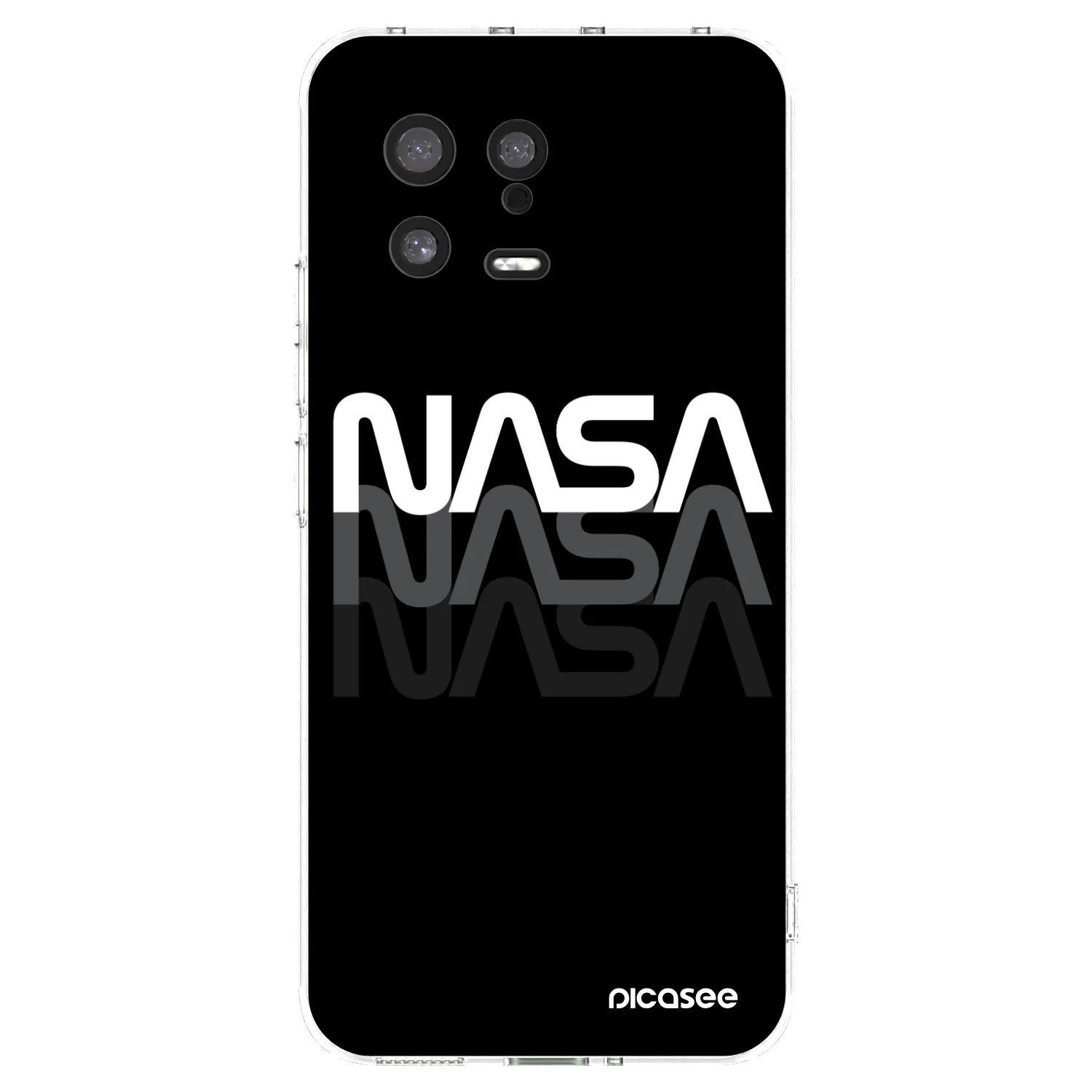 Picasee silikonski prozorni ovitek za Xiaomi 13 - NASA Triple