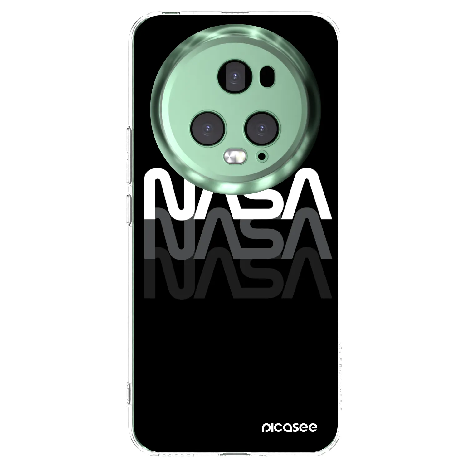 Picasee silikonski prozorni ovitek za Honor Magic5 Pro - NASA Triple