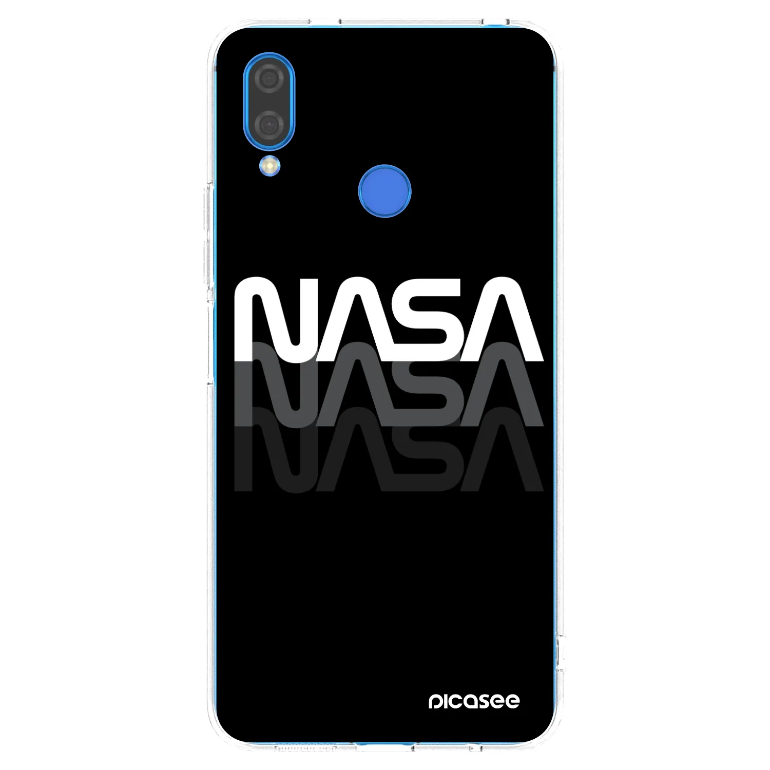 Picasee silikonski prozorni ovitek za Huawei Nova 3 - NASA Triple