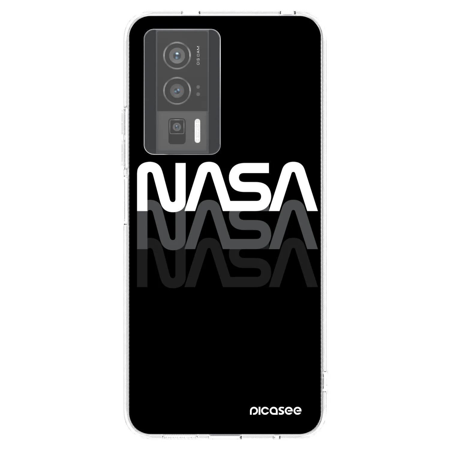 Picasee silikonski prozorni ovitek za Xiaomi Poco F5 Pro 5G - NASA Triple