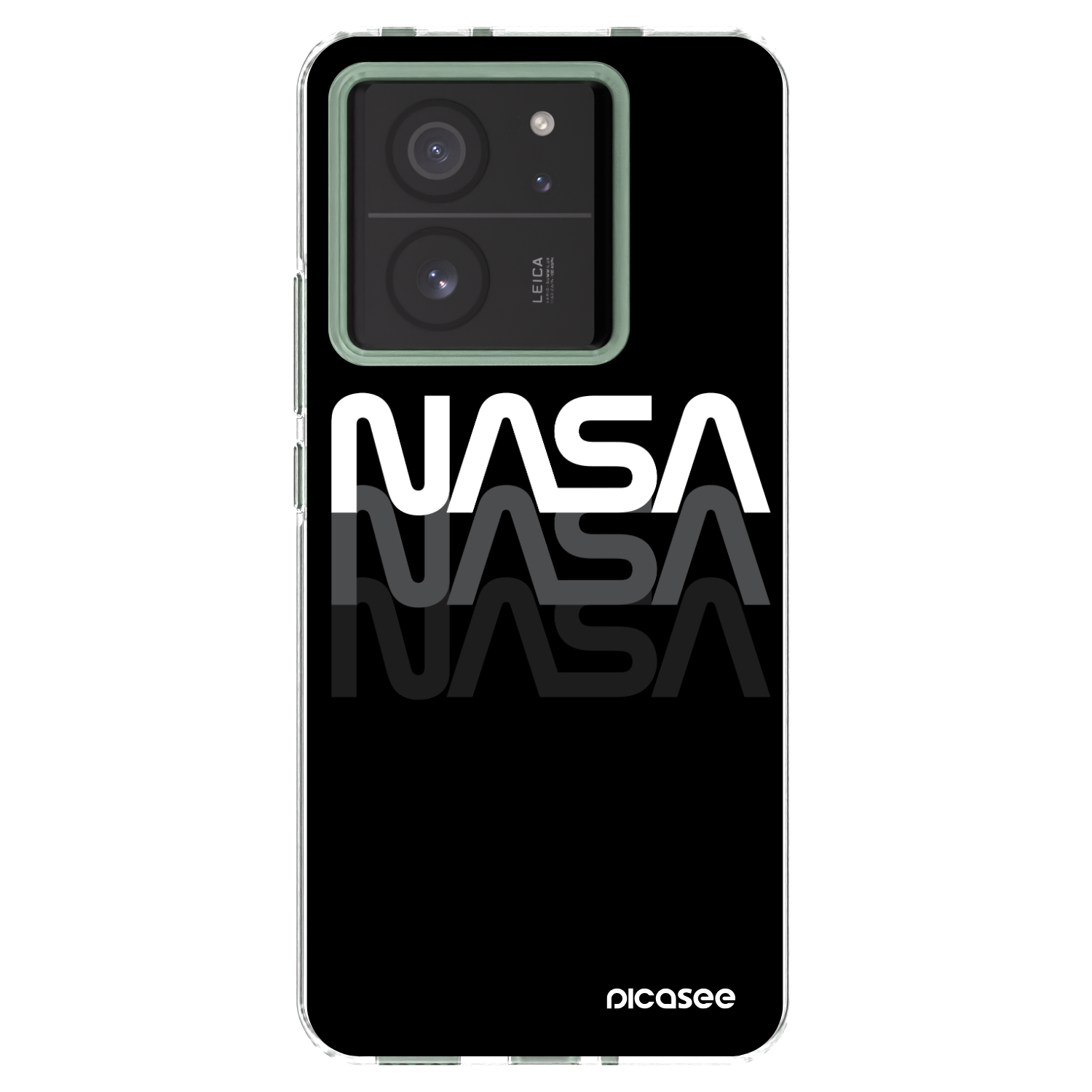 Picasee silikonski prozorni ovitek za Xiaomi 13T Pro - NASA Triple