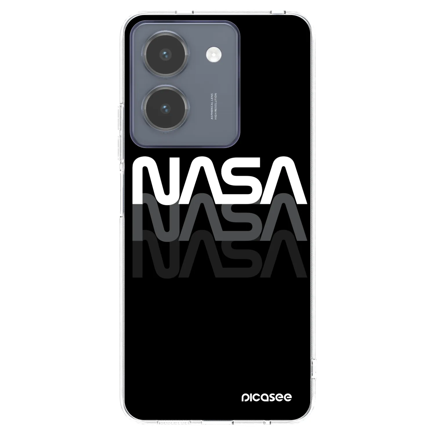 Picasee silikonski prozorni ovitek za Vivo Y36 4G - NASA Triple