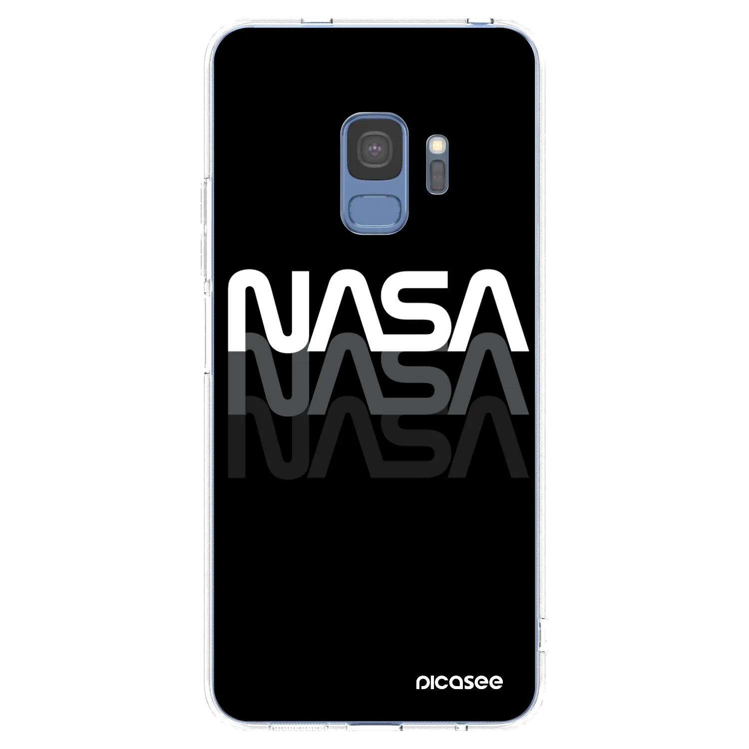 Picasee silikonski prozorni ovitek za Samsung Galaxy S9 G960F - NASA Triple