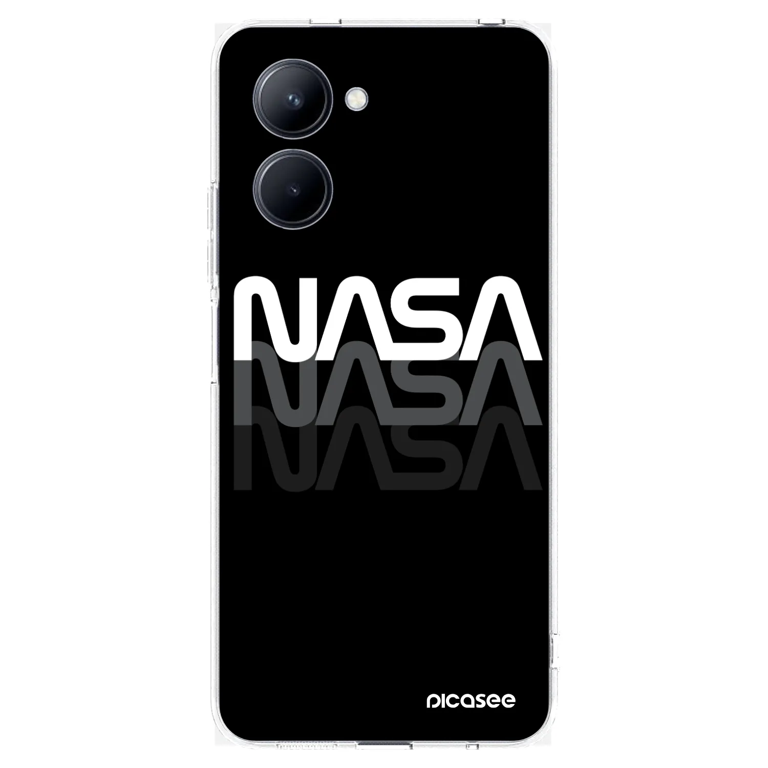 Picasee silikonski prozorni ovitek za Realme C33 (2023) - NASA Triple