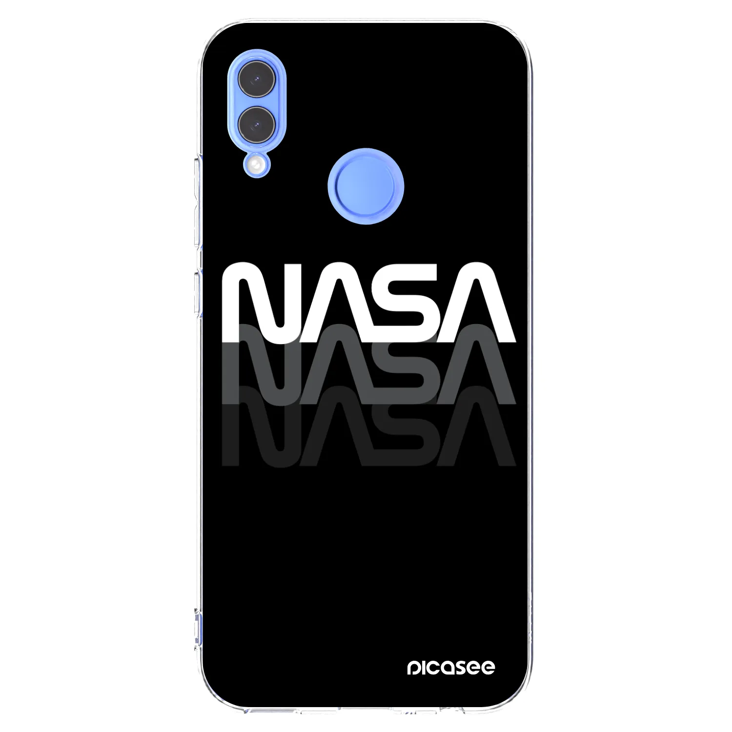 Picasee silikonski prozorni ovitek za Honor 10 Lite - NASA Triple