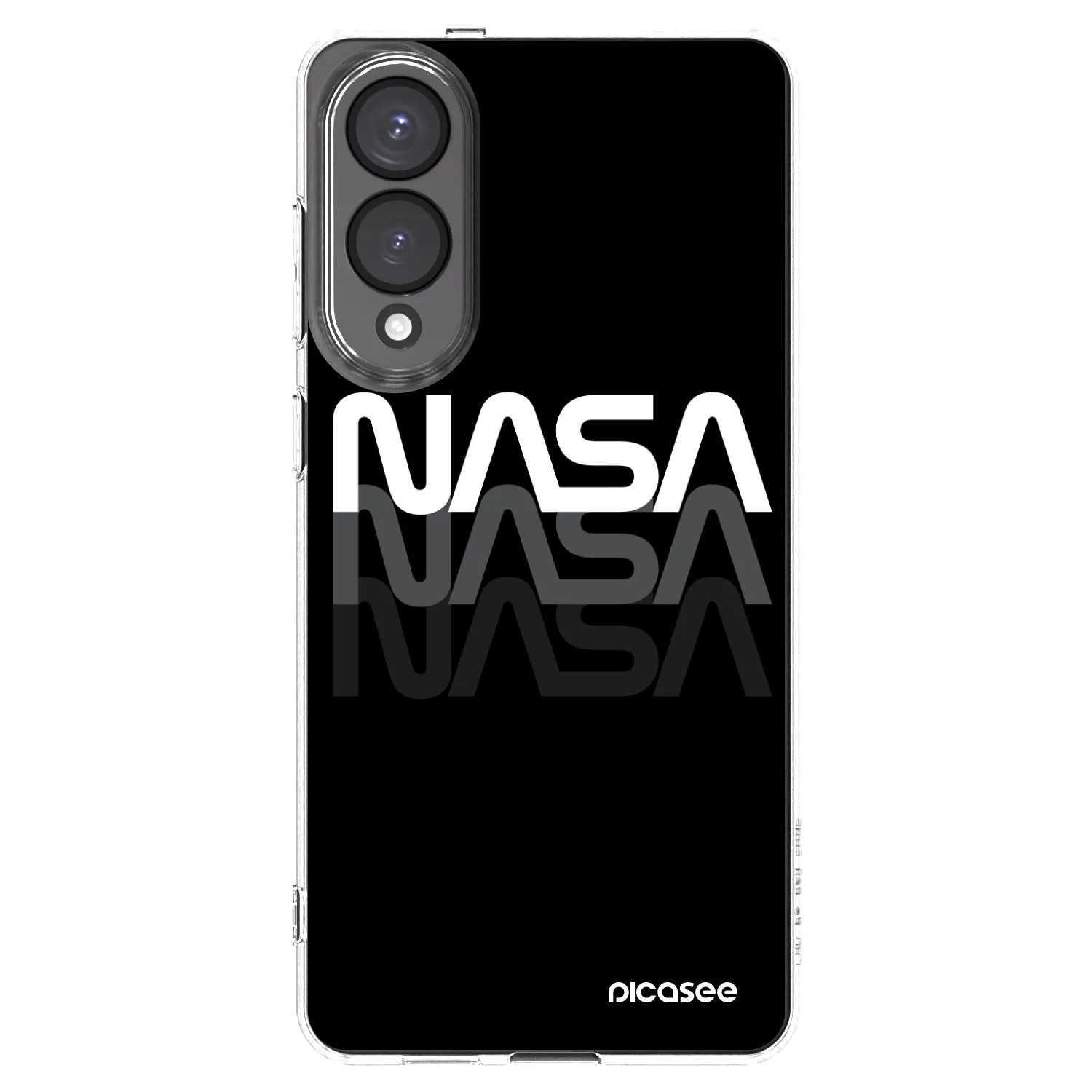 Picasee silikonski prozorni ovitek za Samsung Galaxy S25 Edge 5G - NASA Triple