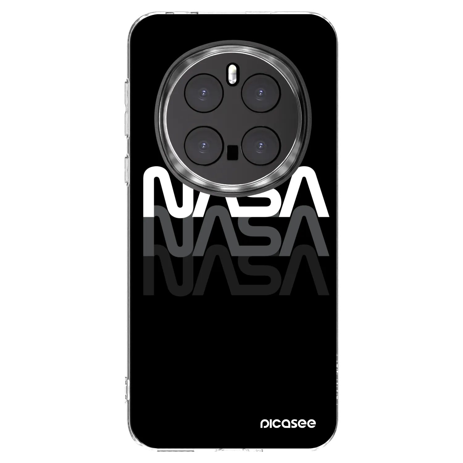 Picasee silikonski prozorni ovitek za Honor Magic7 Pro 5G - NASA Triple
