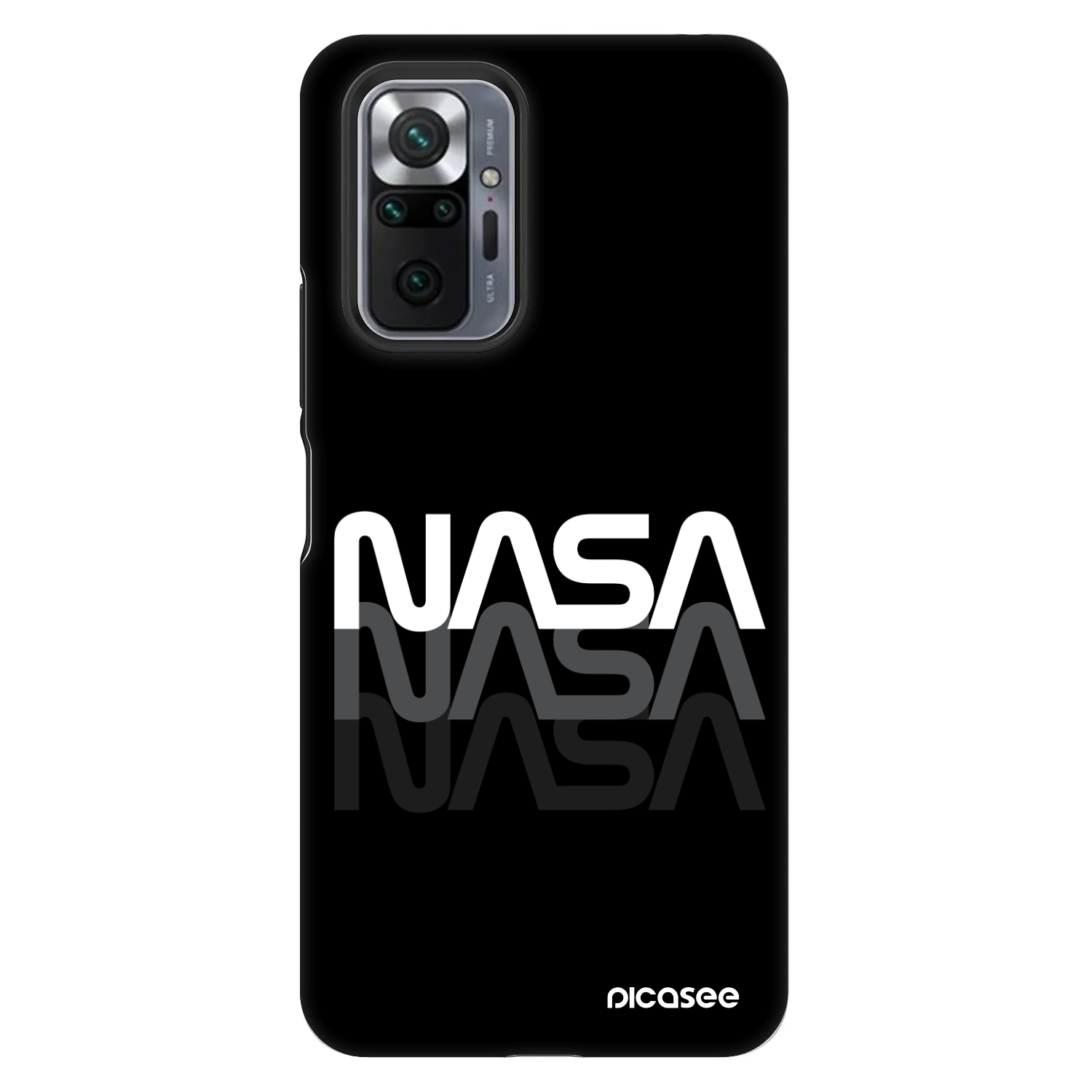 Picasee Fashion Case za Xiaomi Redmi Note 10 Pro - NASA Triple