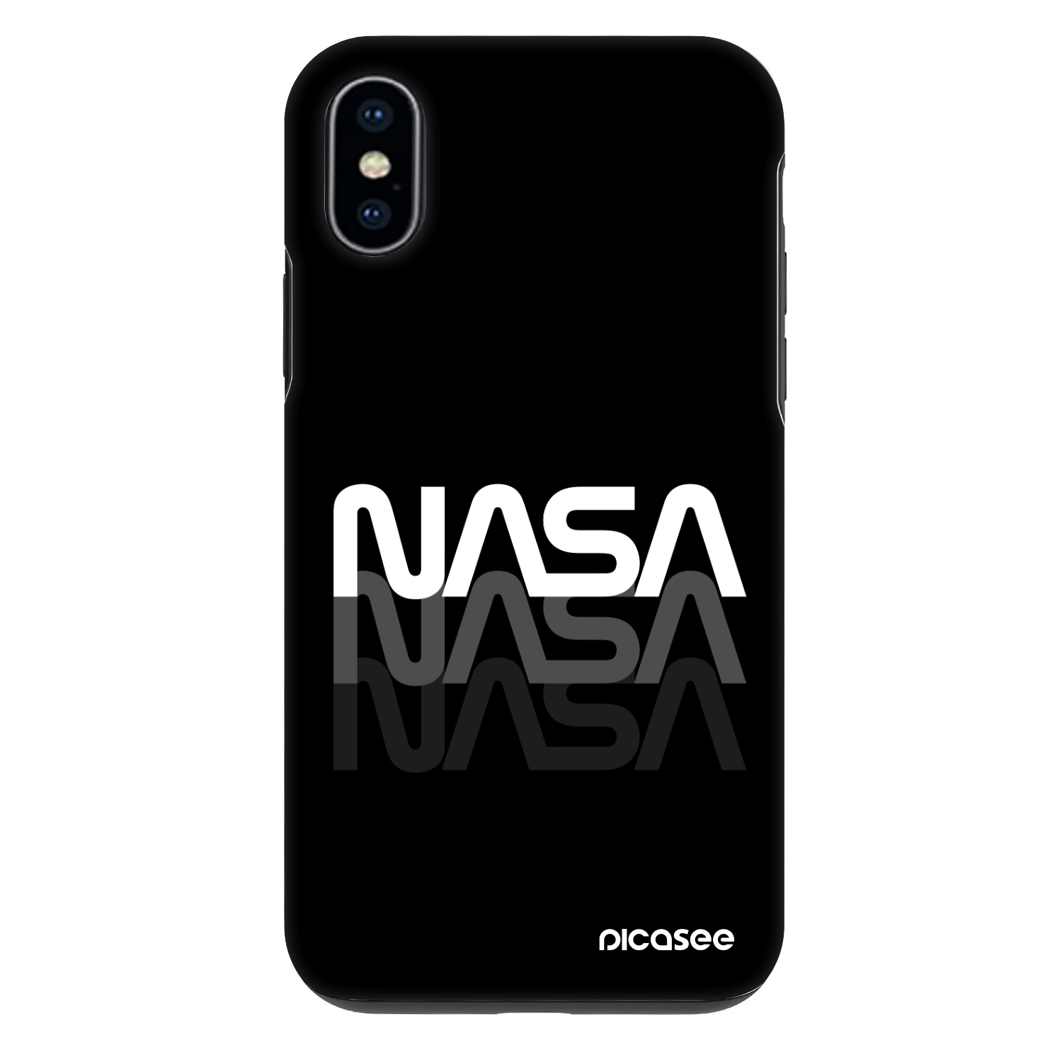 Picasee Fashion Case za Apple iPhone X/XS - NASA Triple
