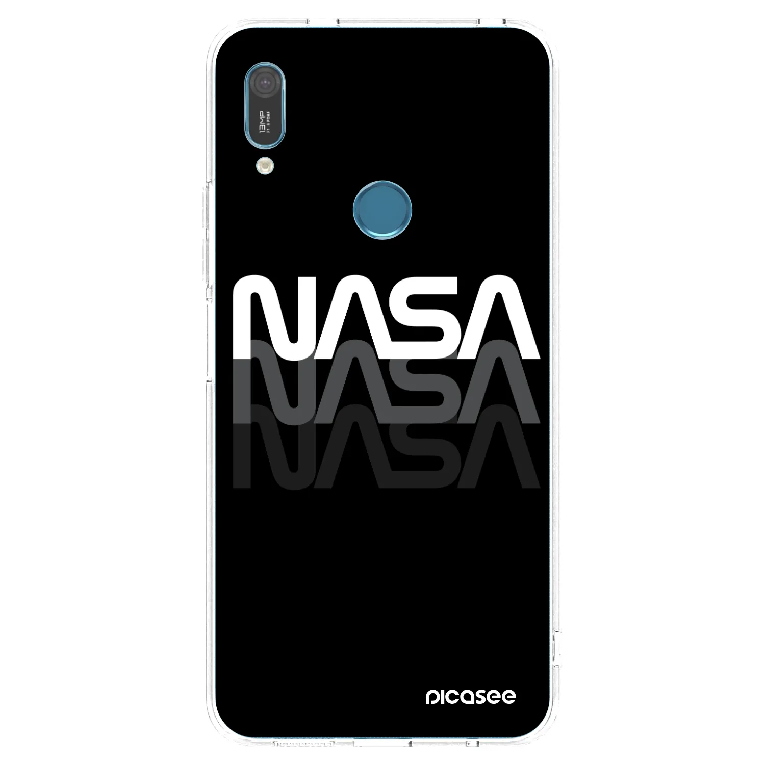 Picasee silikonski prozorni ovitek za Huawei Y6 2019 - NASA Triple