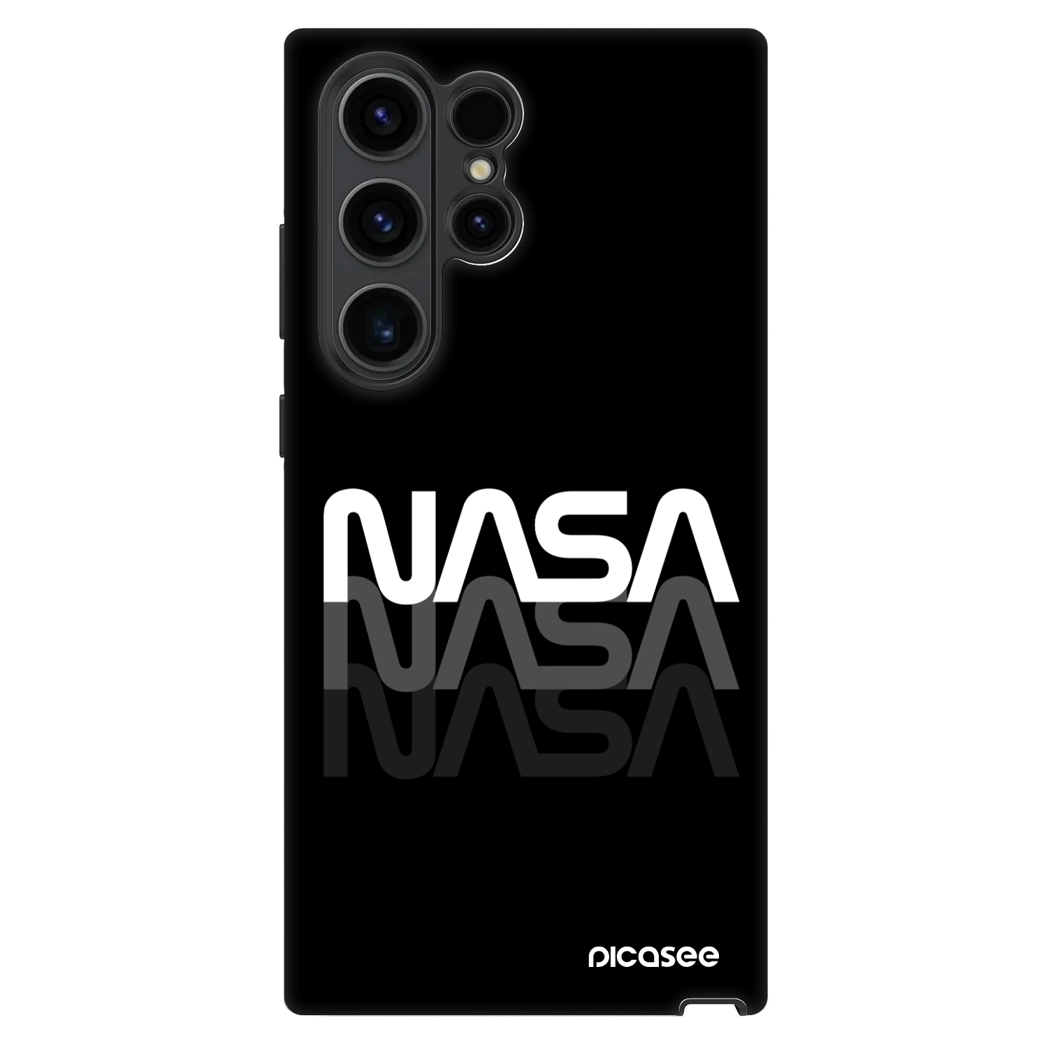 Picasee Fashion Case za Samsung Galaxy S22 Ultra 5G - NASA Triple