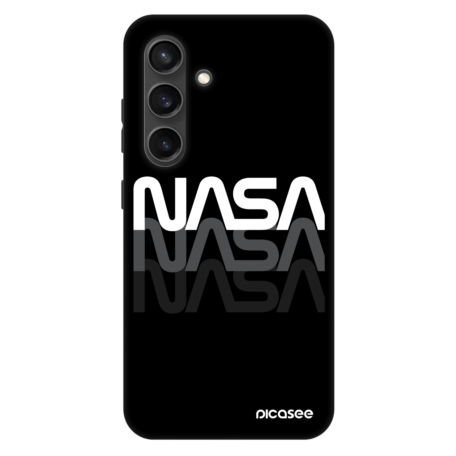 Picasee Fashion Case PowerShare pro Samsung Galaxy S24+ S926B 5G - NASA Triple