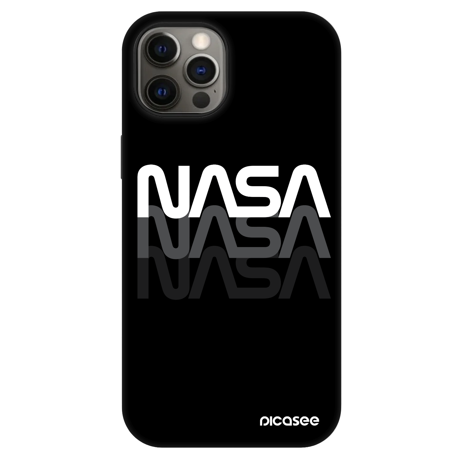 Picasee Fashion Case MagSafe za Apple iPhone 12 - NASA Triple