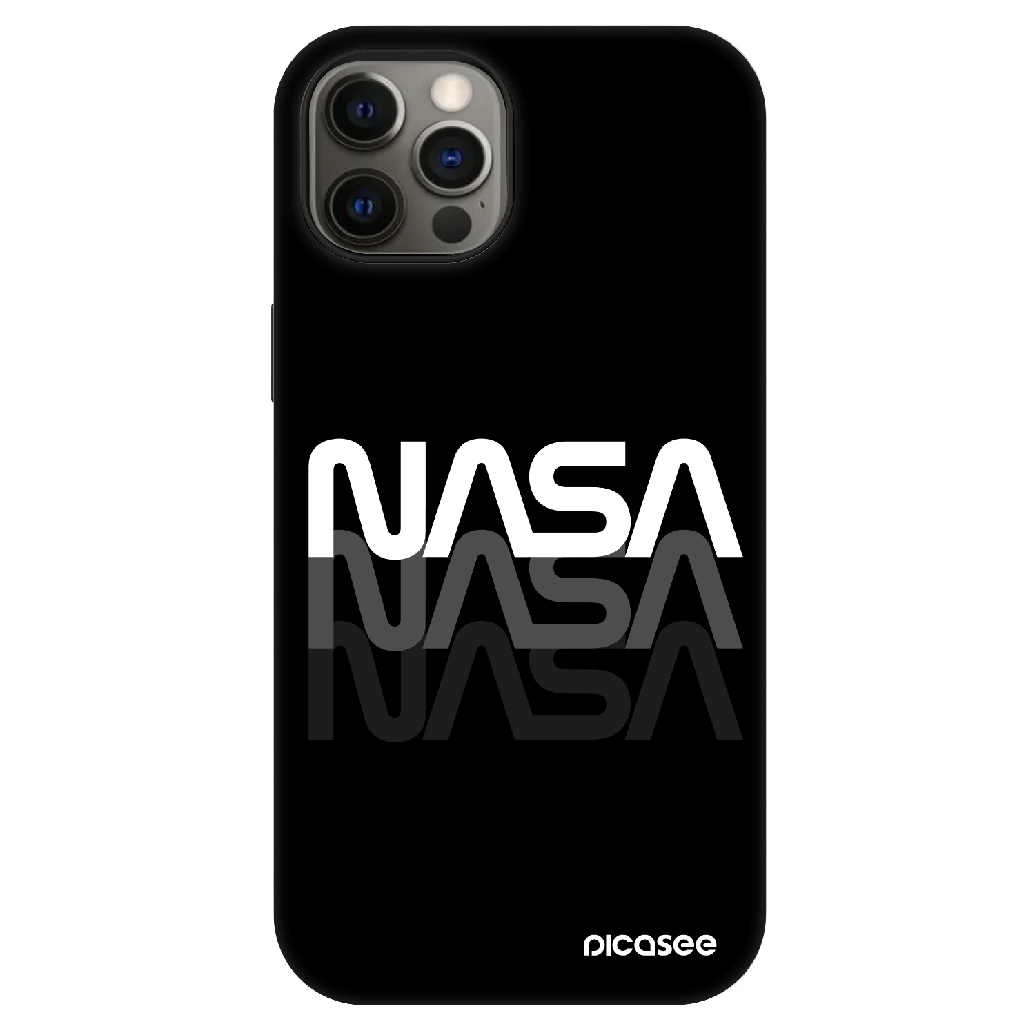 Picasee Fashion Case MagSafe za Apple iPhone 12 Pro - NASA Triple
