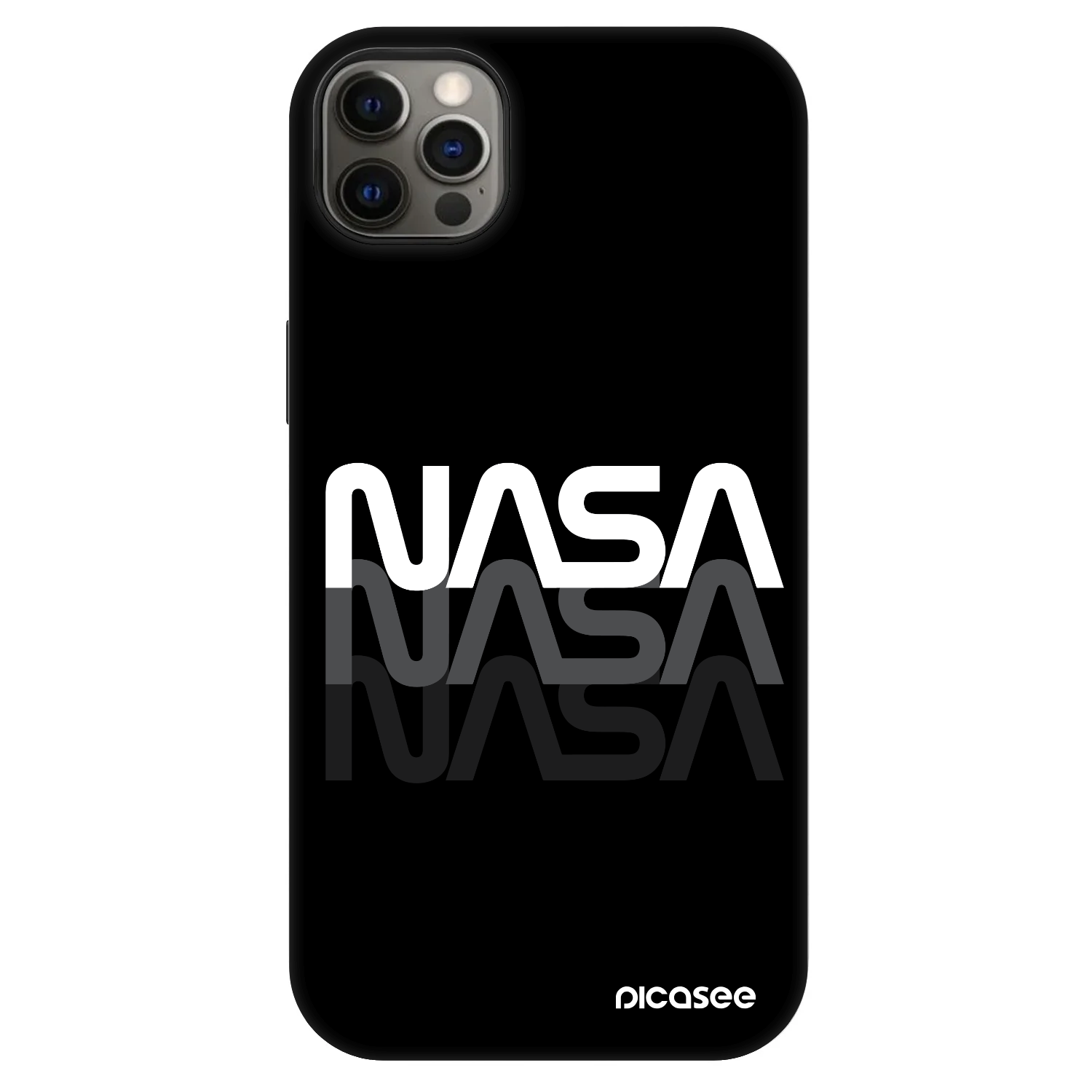 Picasee Fashion Case MagSafe za Apple iPhone 12 Pro Max - NASA Triple