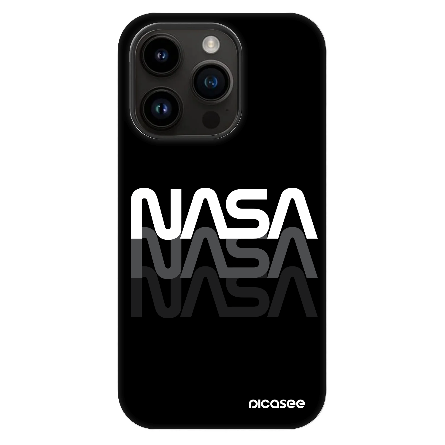 Picasee Fashion Case MagSafe za Apple iPhone 14 Pro - NASA Triple