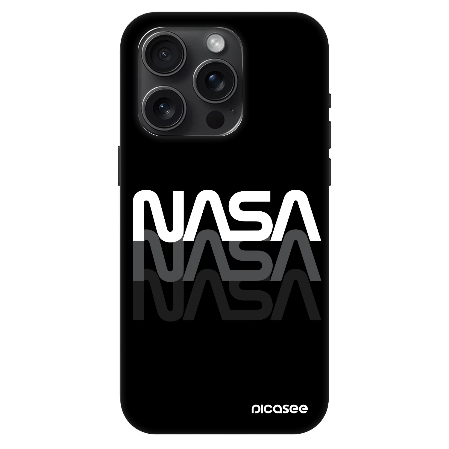 Picasee Fashion Case MagSafe za Apple iPhone 15 Pro - NASA Triple