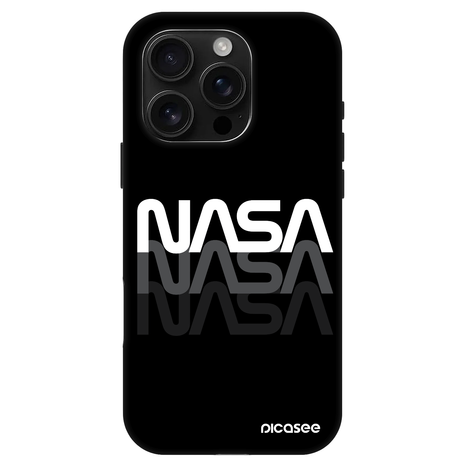 Picasee Fashion Case MagSafe za Apple iPhone 16 Pro - NASA Triple