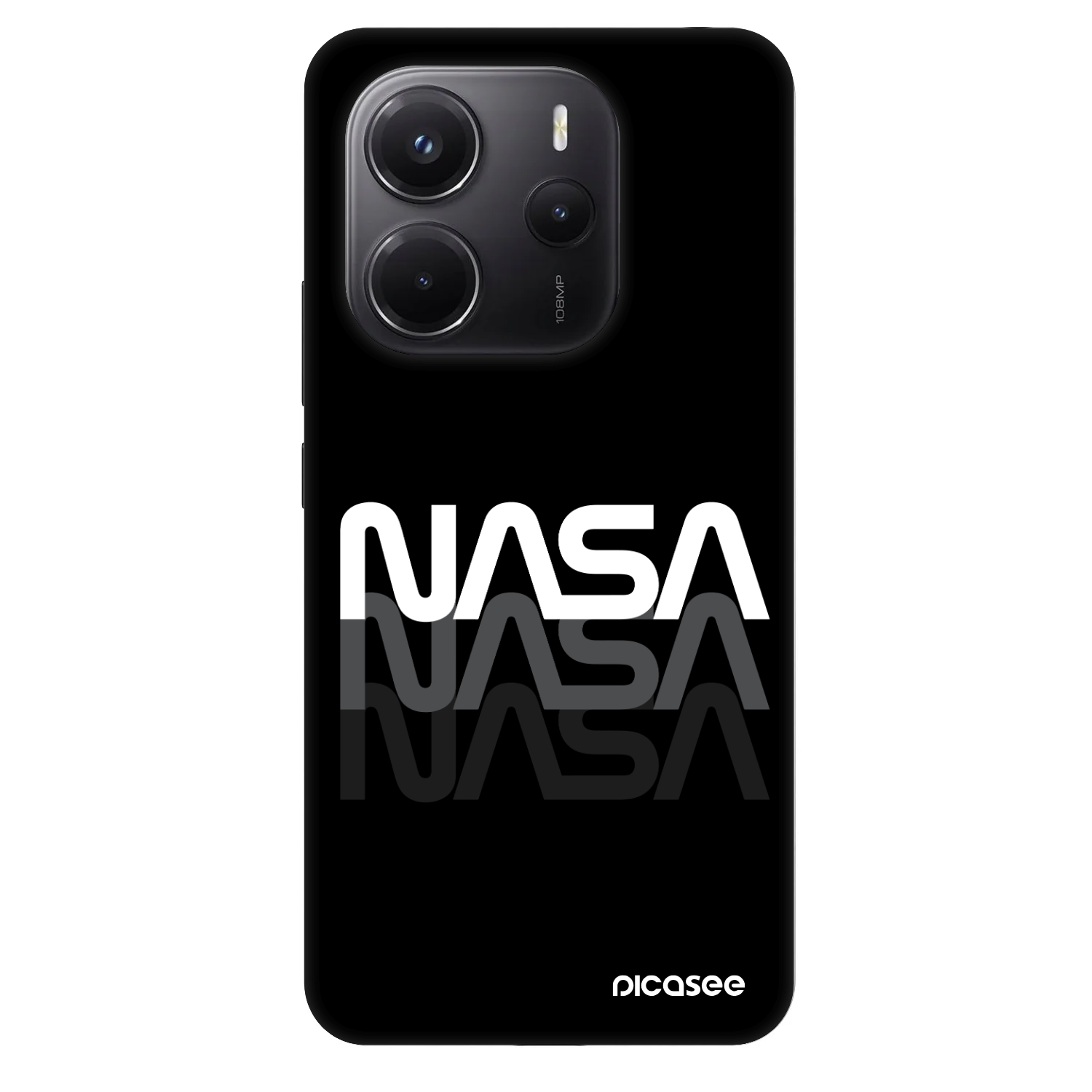 Picasee Fashion Case za Xiaomi Redmi Note 14 4G - NASA Triple