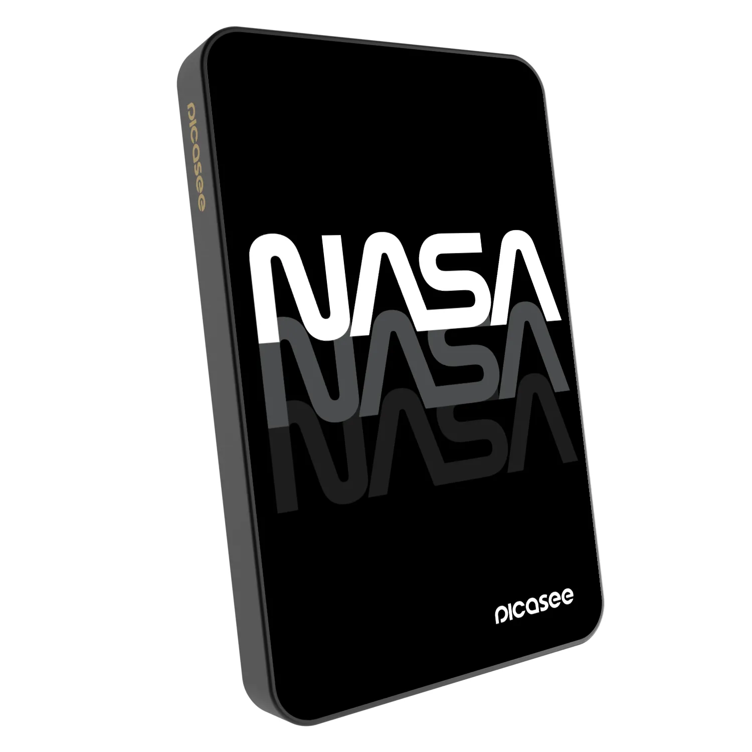 Picasee Prenosna baterija z MagSafe 5 000 mAh Siva - NASA Triple
