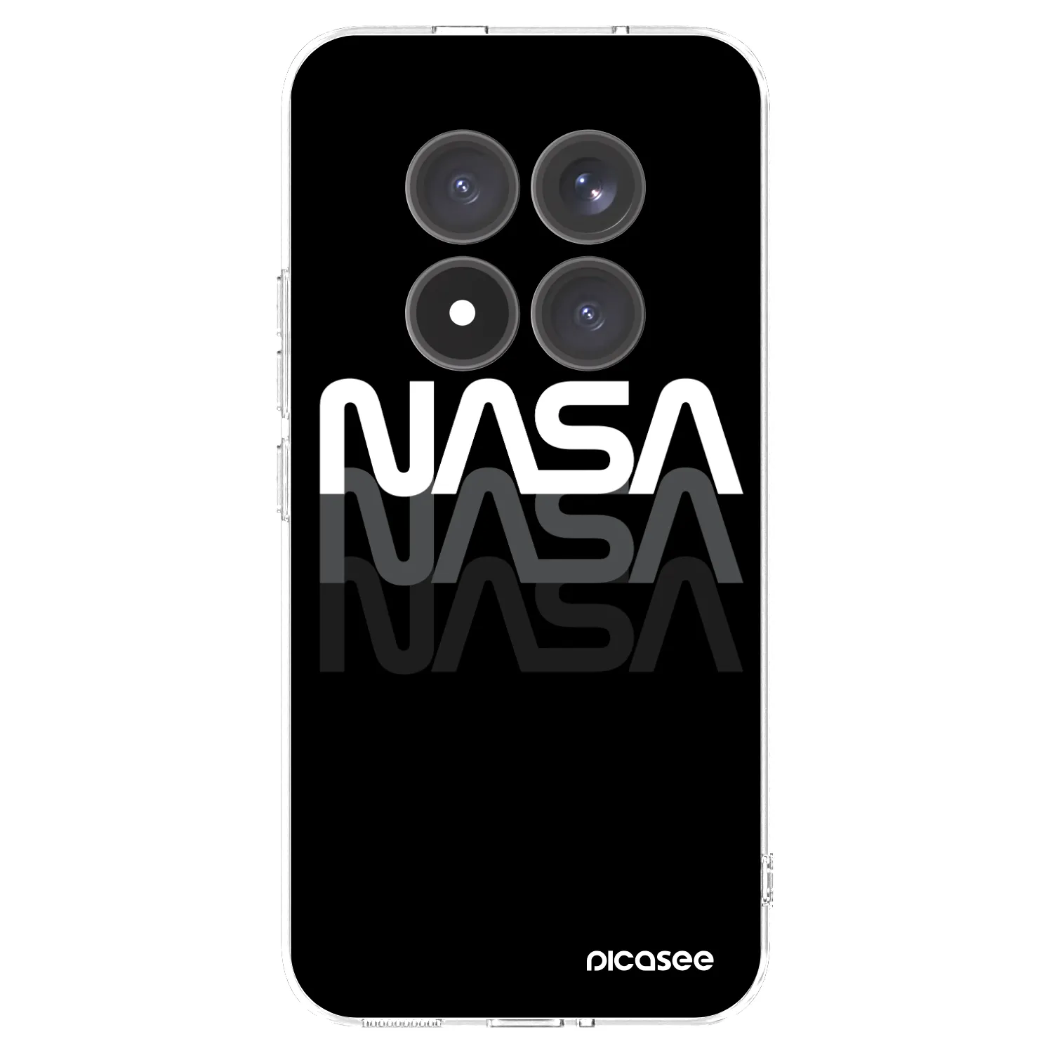 Picasee silikonski prozorni ovitek za Xiaomi Redmi Note 15 Pro+ - NASA Triple