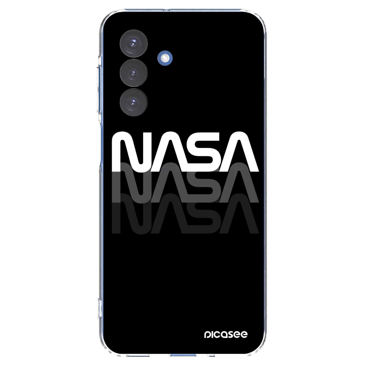 Picasee silikonski prozorni ovitek za Samsung Galaxy A17 5G - NASA Triple